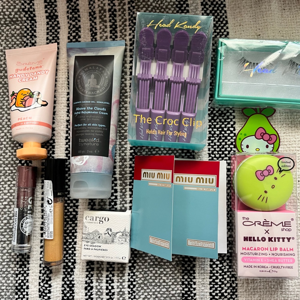 Lotion makeup hair bundle